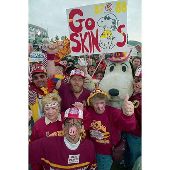 Washington Redskins Commanders 90s STARTER puffer jacket coat M red NFL Pro vtg - Picture 14 of 14